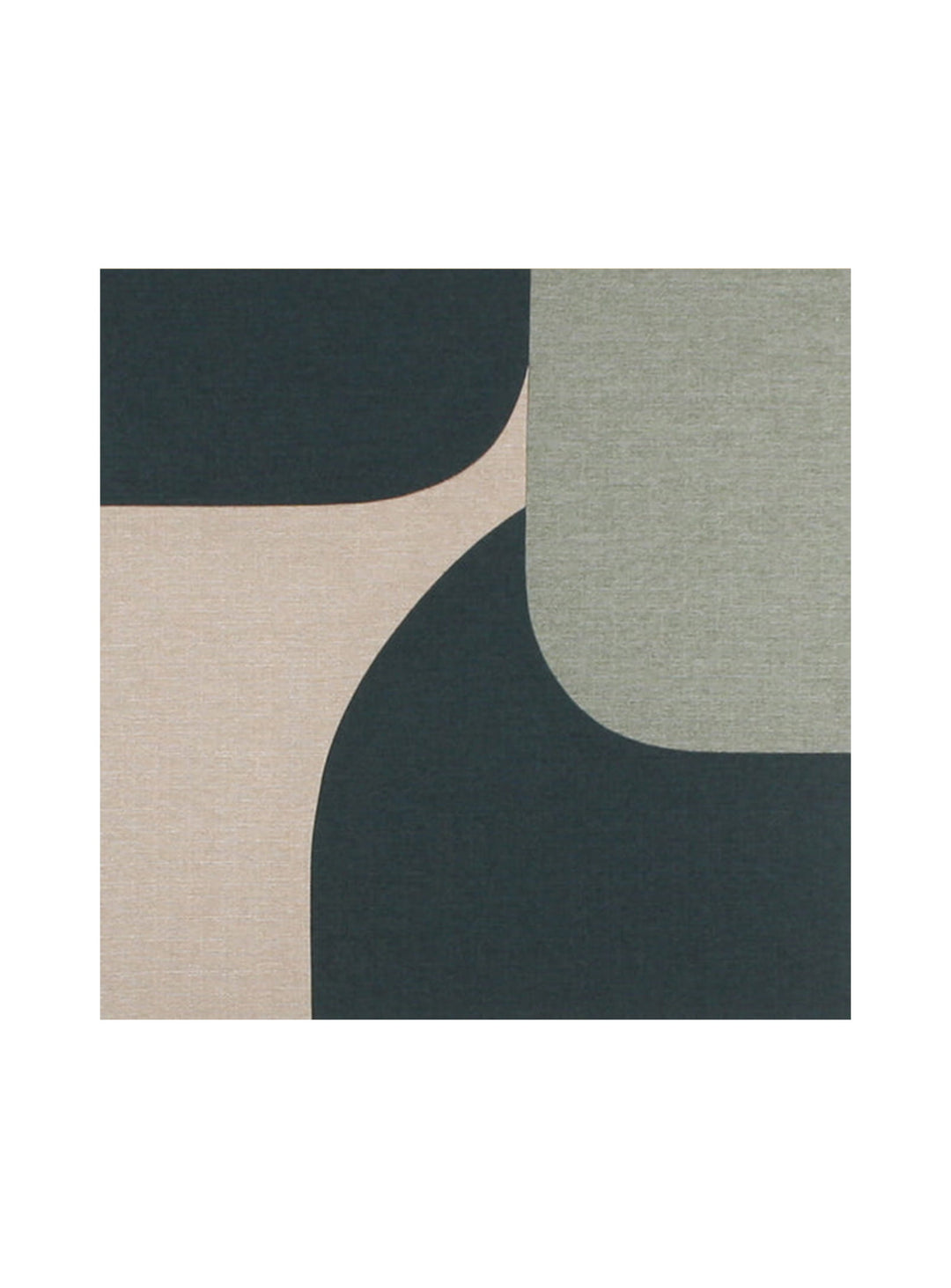 Marie Dooley Alba : toiles murales abstraites en tissu Morgane texturé.