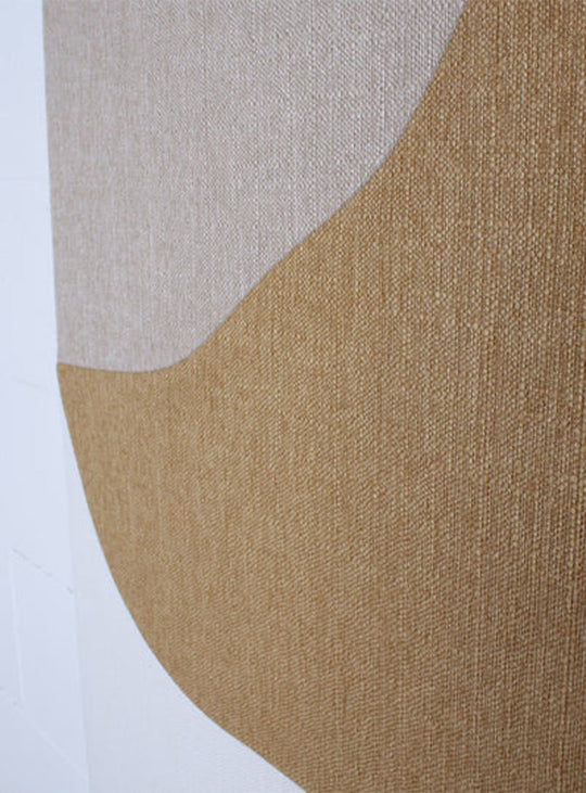 Toiles Évolution de Marie Dooley : formes organiques et équilibre visuel.