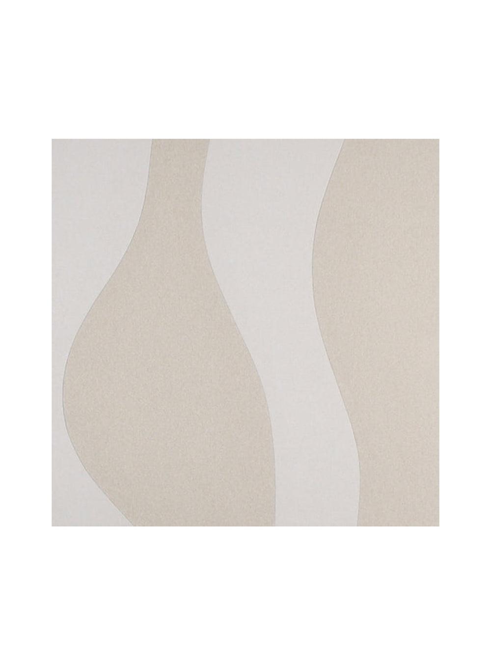 Toiles murales Expression de Marie Dooley : formes abstraites en beige et crème.