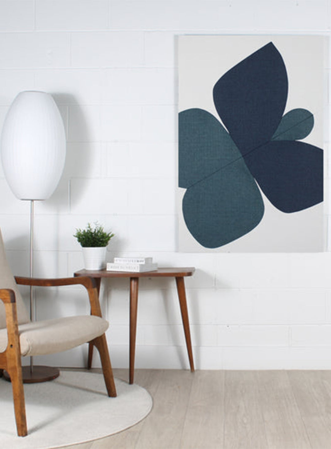 Toile Liberté de Marie Dooley : élégance, équilibre et mouvement.