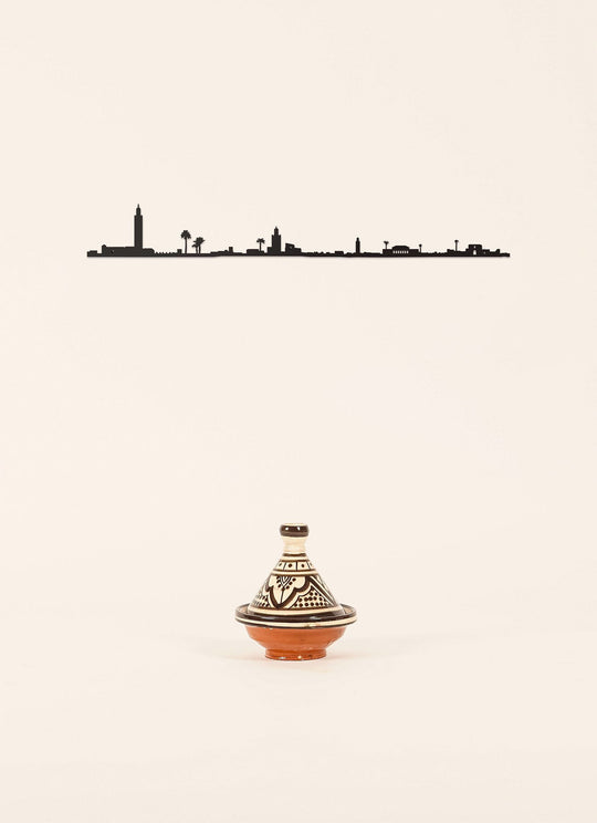 Décoration murale The Line Marrakech : design épuré et charme marocain.