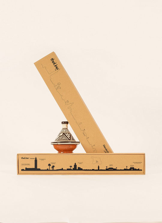 The Line Marrakech : skyline murale élégante inspirée de la Koutoubia.