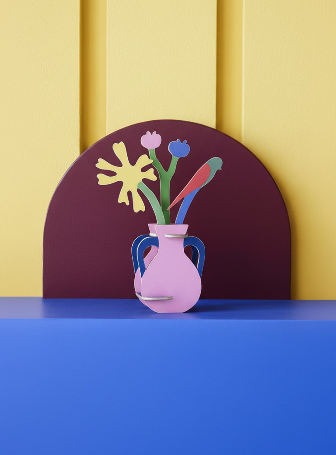 Bouquet 3D Matisse Paper Bloom de Studio Roof, hommage floral à l’art et la couleur.