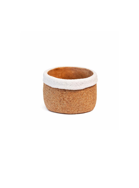 Cache-pots en ciment Mila design et durables, parfaits pour sublimer vos plantes. petit