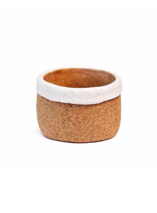 Cache-pots en ciment Mila modernes et robustes, adaptés à tous vos espaces. grand