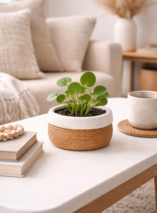 Cache-pots en ciment Mila décoratifs, apportent style et harmonie à votre décor. petit