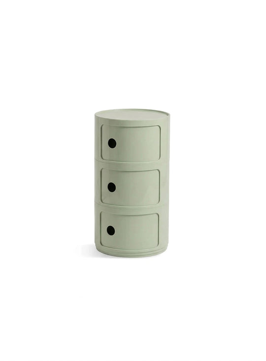 Table d’appoint Moderno 3 table chevet pratique et résistante. vert menthe