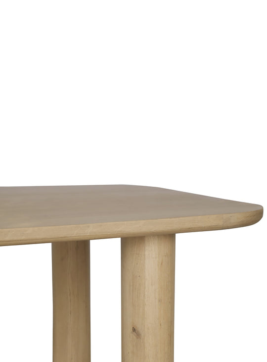 Table de salle à manger Anders de Moe’s Home : parfaite pour 6 à 8 convives.