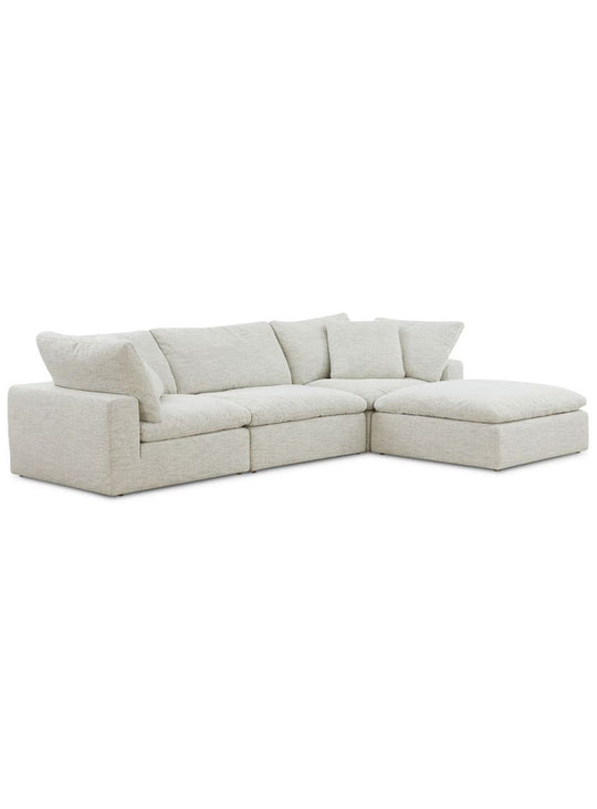 Sofa modulaire Clay, design moderne et confort haut de gamme. sable