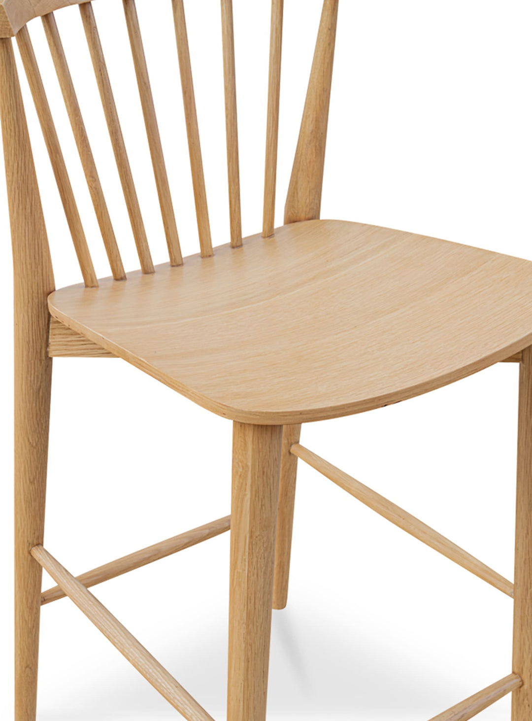 Tabouret de comptoir Marley de Moe’s Home : style scandinave et fonctionnel. Naturel.