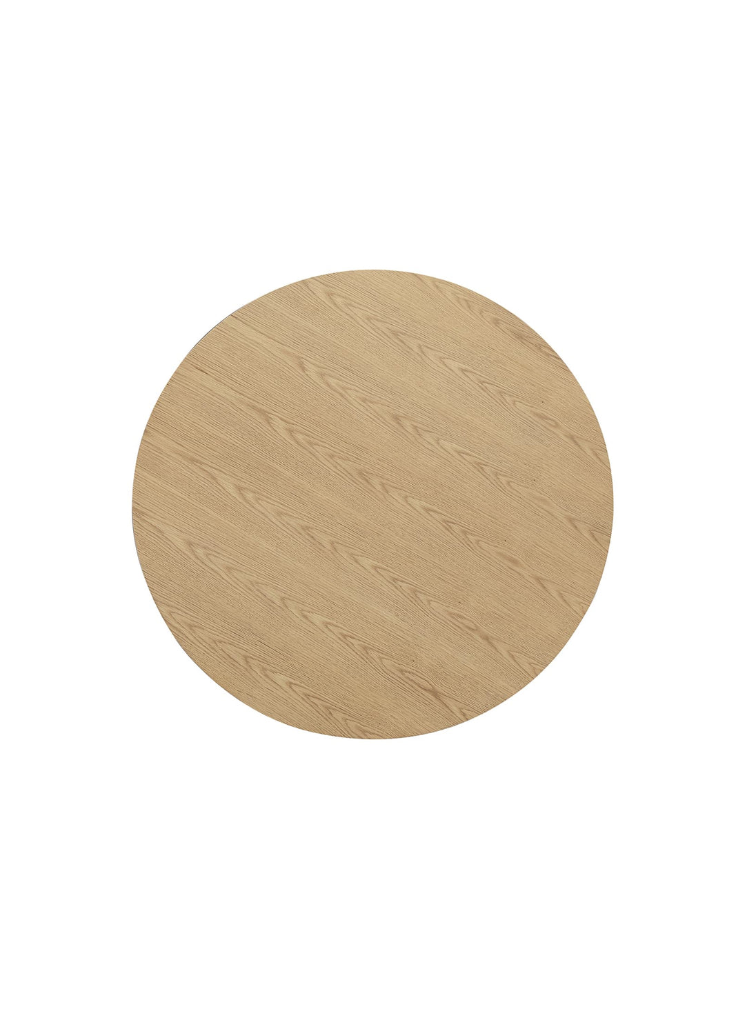 Chêne rustique ou noyer sophistiqué pour la table à café ronde Otago de Moe's Home. Chene.