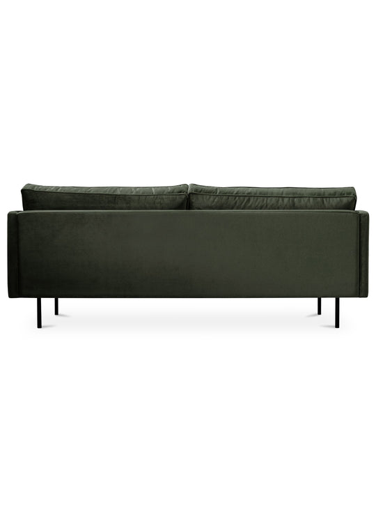 Le sofa Raphael de Moe's Home : trois places confortables au design raffiné.