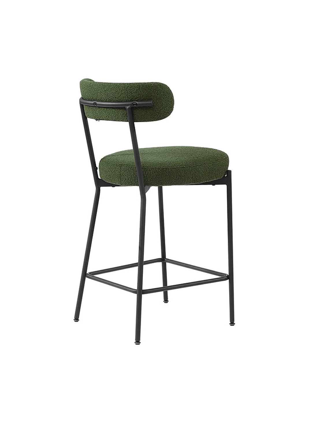 Le tabouret de comptoir Nüspace Molly combine confort premium et look contemporain. vert