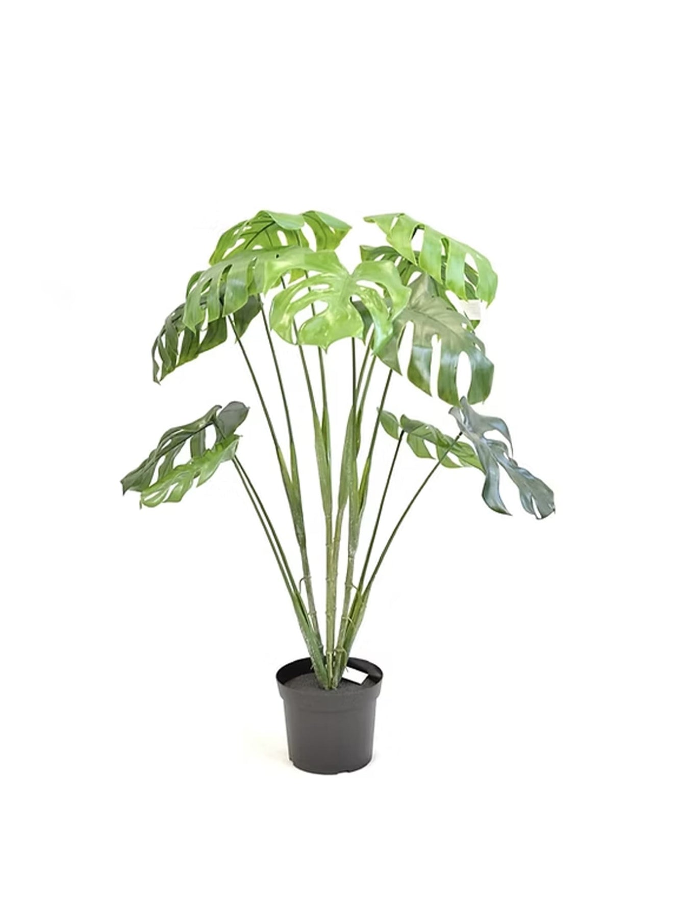 monstera artificial plant Monstera, artificial indoor and outdoor plant with its pot – Nüspace