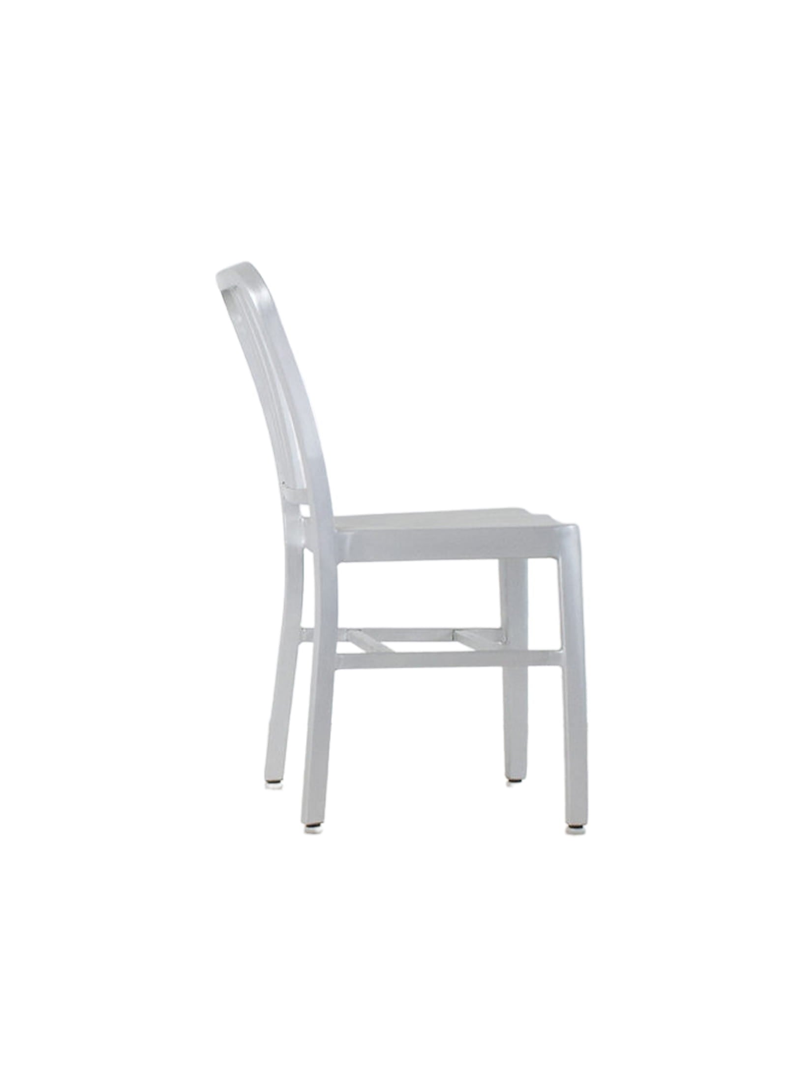 Navy: Aluminum dining chair – Nüspace