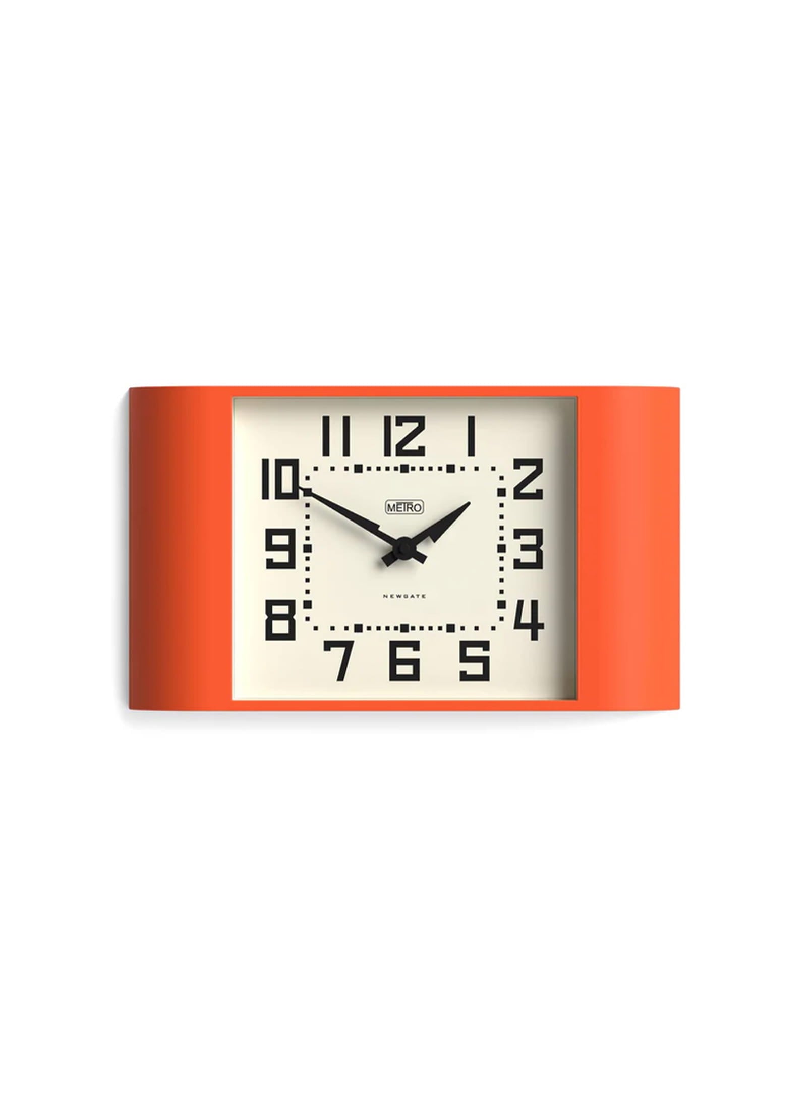 Metro: Rectangular Wall Clock - Newgate – Nüspace