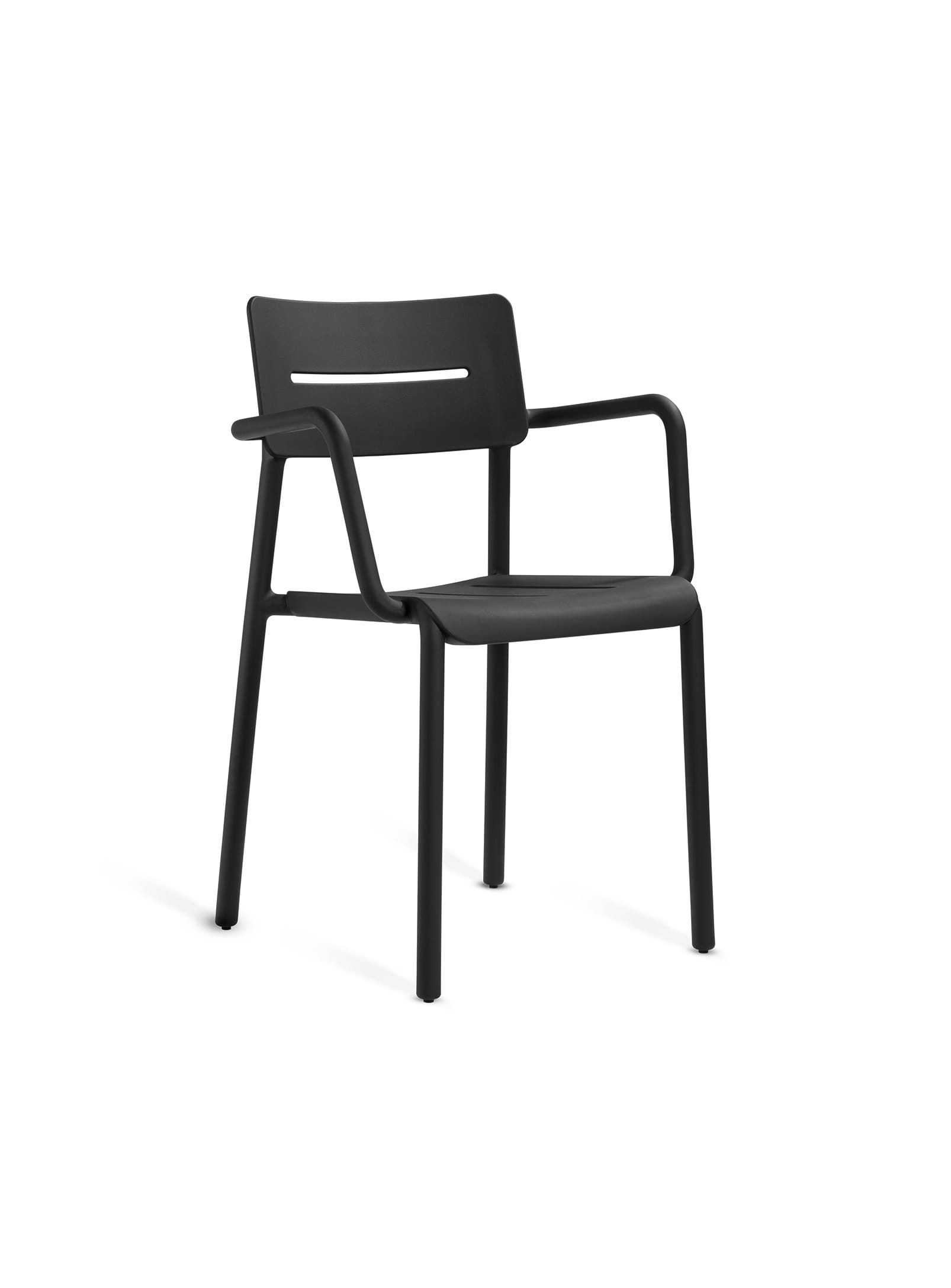 OUTO, indoor and outdoor chairs, with armrests, by TOOU – Nüspace
