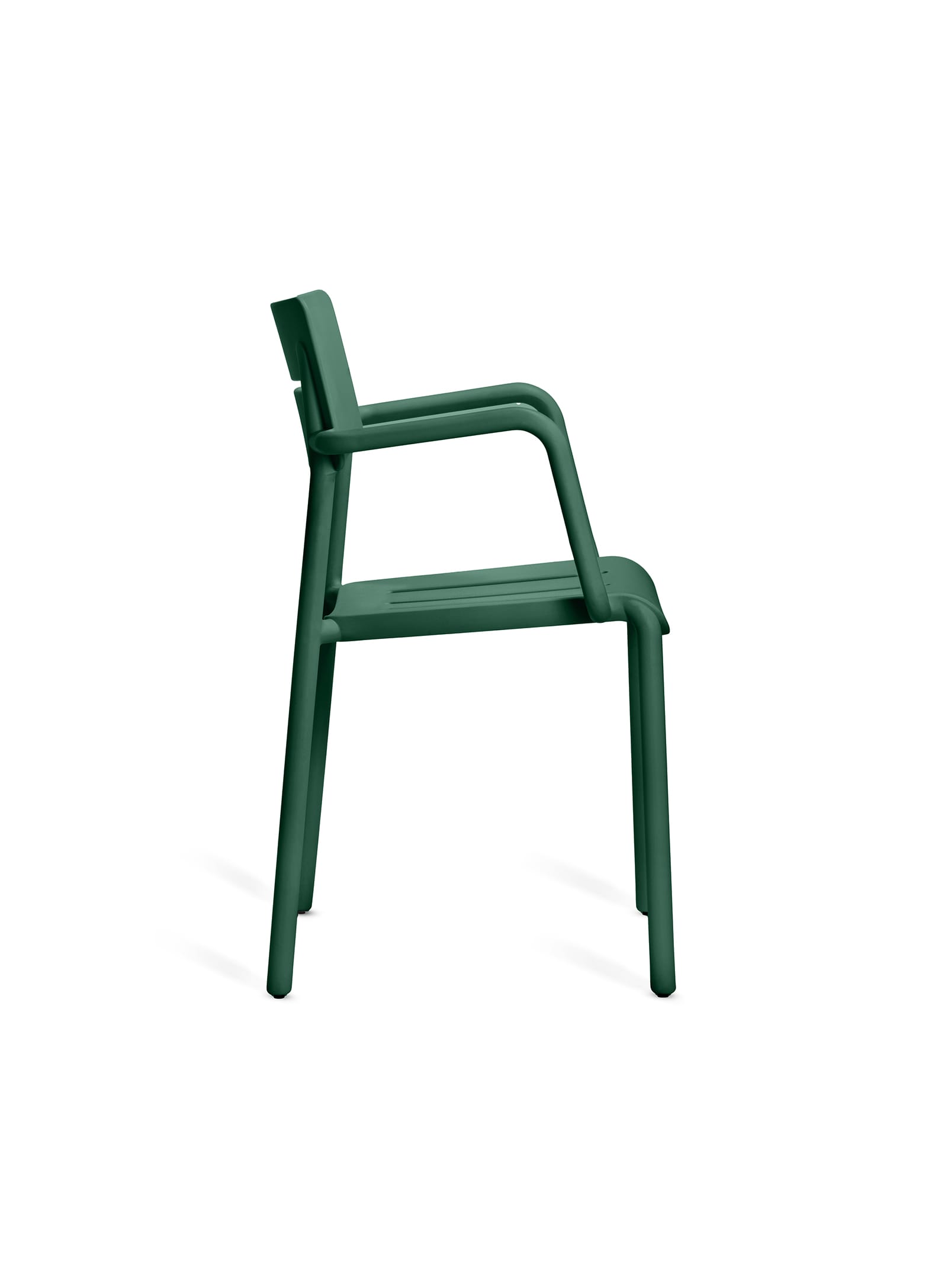 OUTO, indoor and outdoor chairs, with armrests, by TOOU – Nüspace