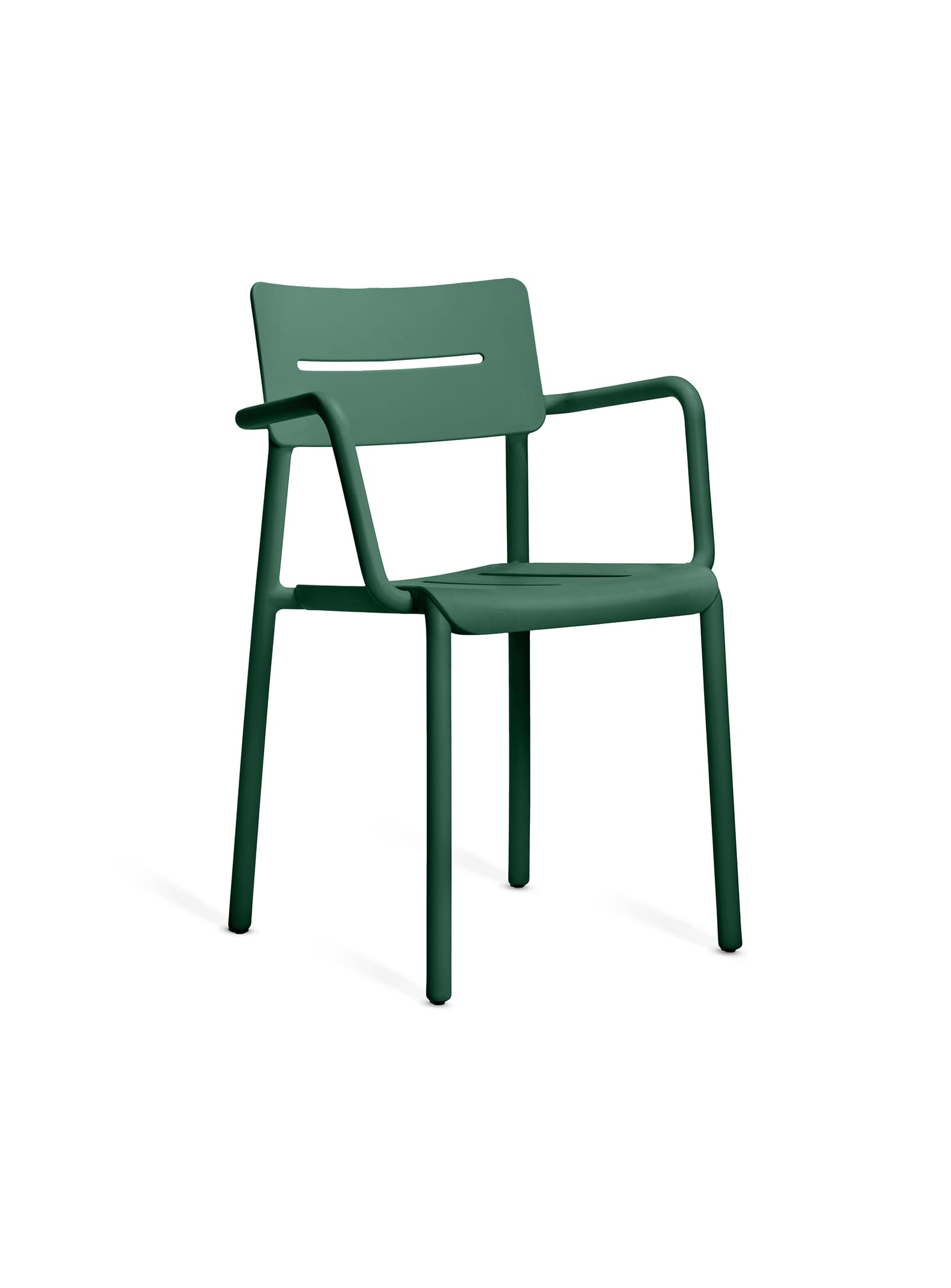 OUTO, indoor and outdoor chairs, with armrests, by TOOU – Nüspace