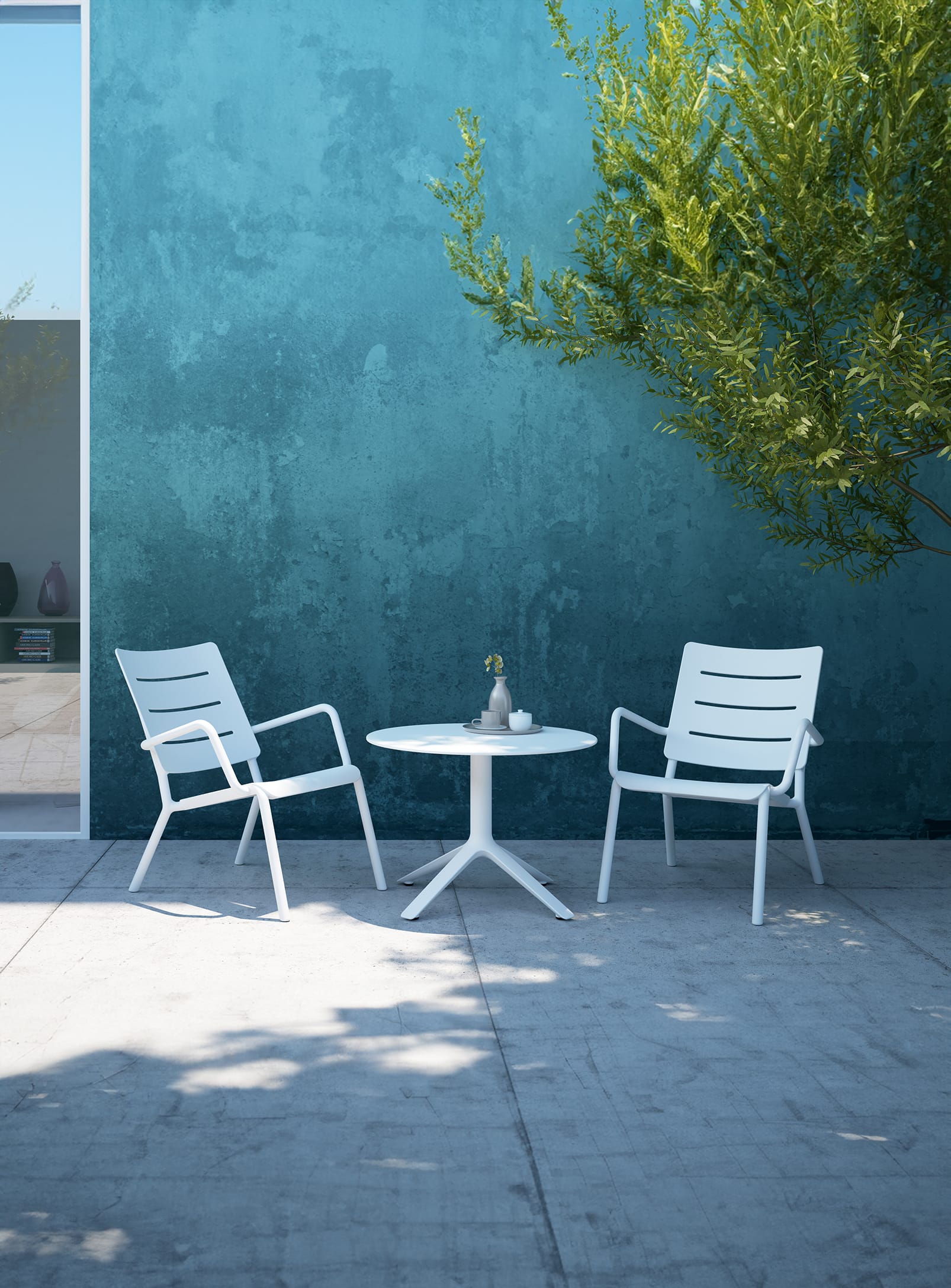 OUTO, indoor and outdoor armchairs by TOOU – Nüspace