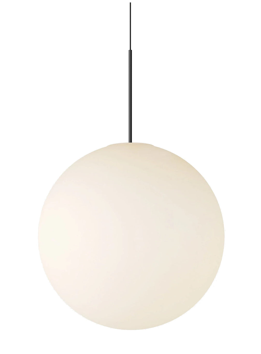 Apportez douceur et modernité avec la lampe suspendue Bola Sphere de Pablo Designs en verre soufflé. noir
