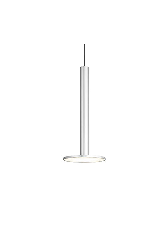 Lampe suspendue Cielo XL de Pablo Designs : design épuré, finition en aluminium et lumière chaude de 1200 lumens. satin