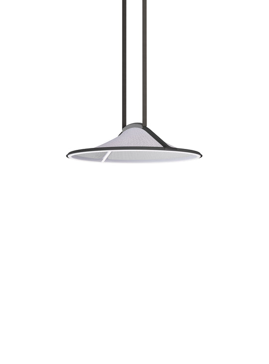 Créez une ambiance raffinée avec la lampe suspendue Pantaya de Pablo Designs et son design sculptural. graphite, 24