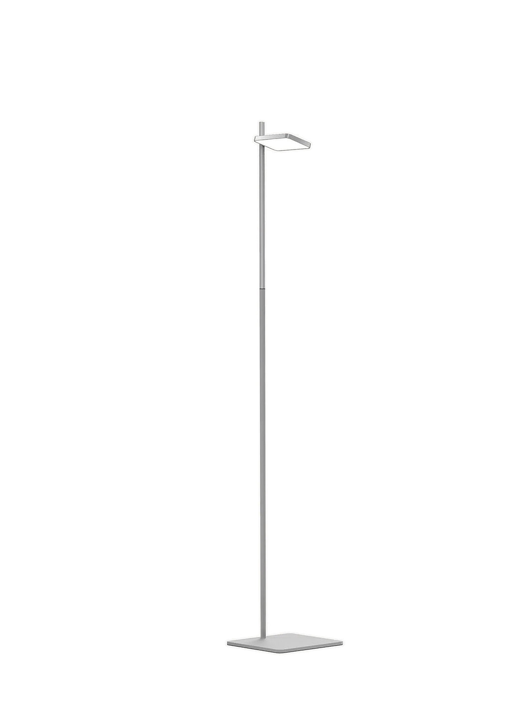 La lampe sur pied Talia de Pablo Designs combine élégance, flexibilité et intensité lumineuse réglable. argent