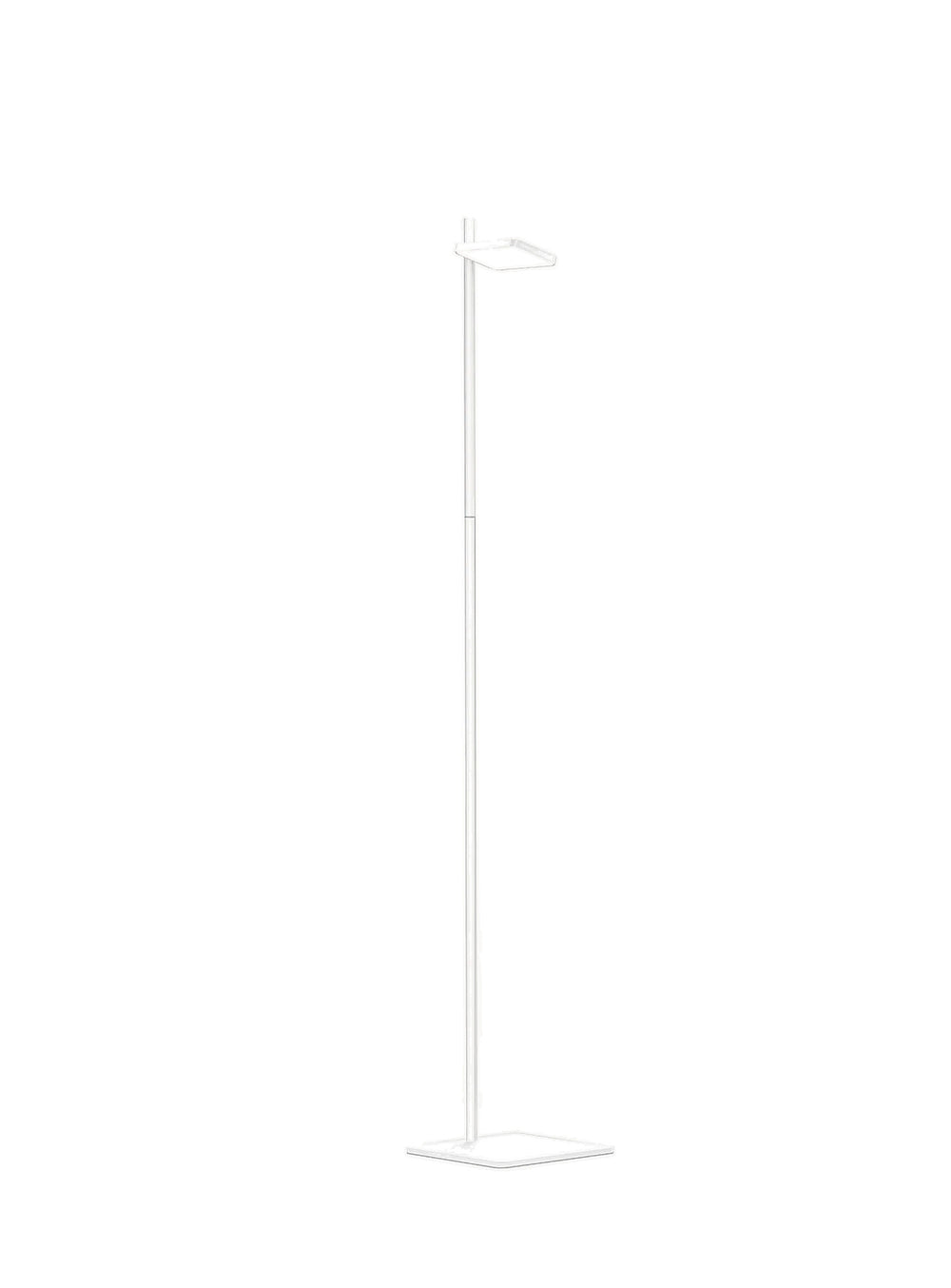 La lampe sur pied Talia de Pablo Designs offre un éclairage gradable et antiéblouissant pour un confort optimal. blanc