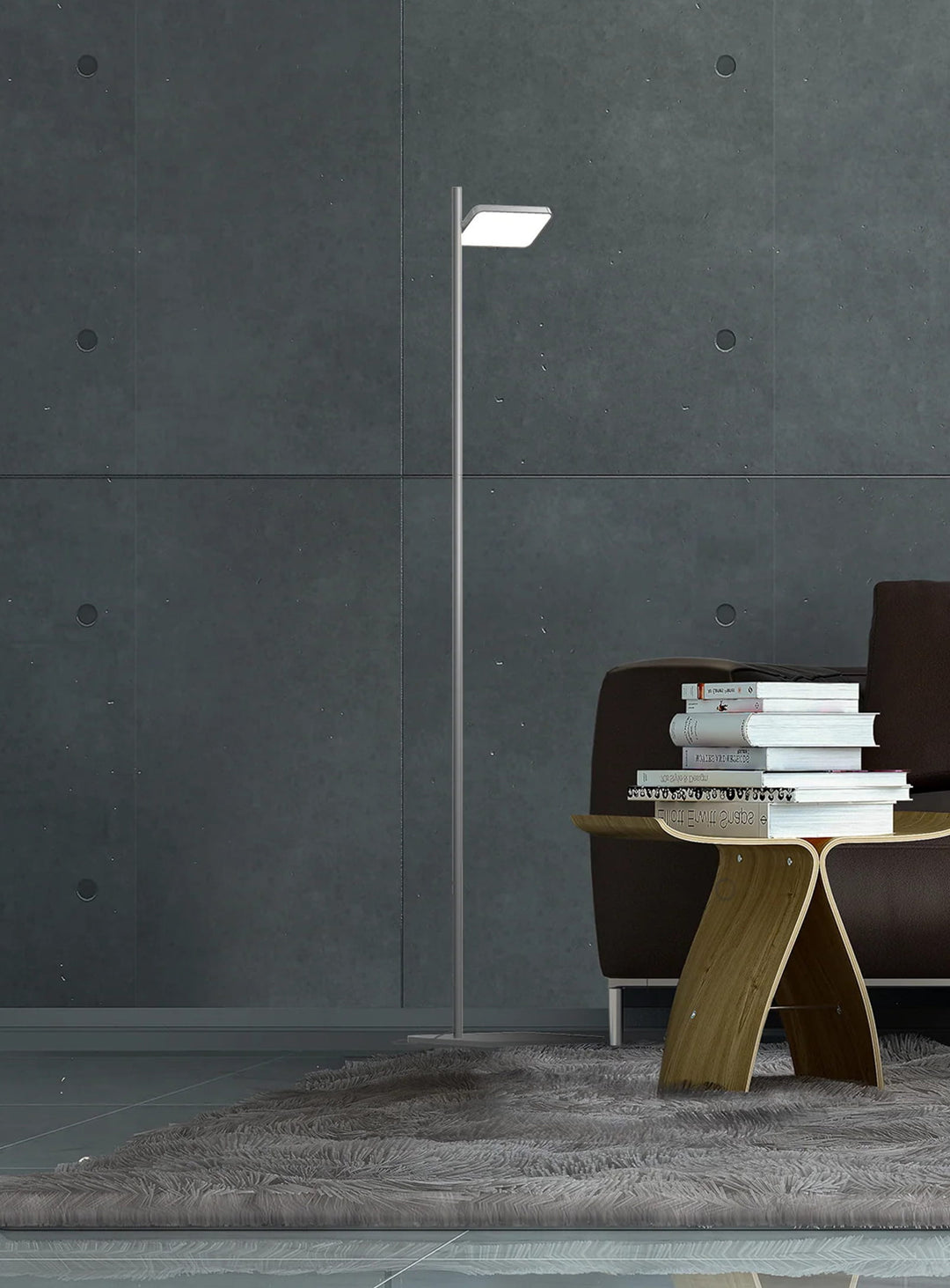 Découvrez la lampe sur pied Talia de Pablo Designs, un luminaire LED au design compact et raffiné. blanc
