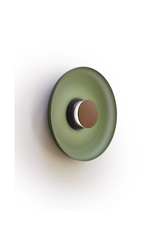 Applique murale Pablo Designs Totem, finition mate et éclairage LED dimmable.