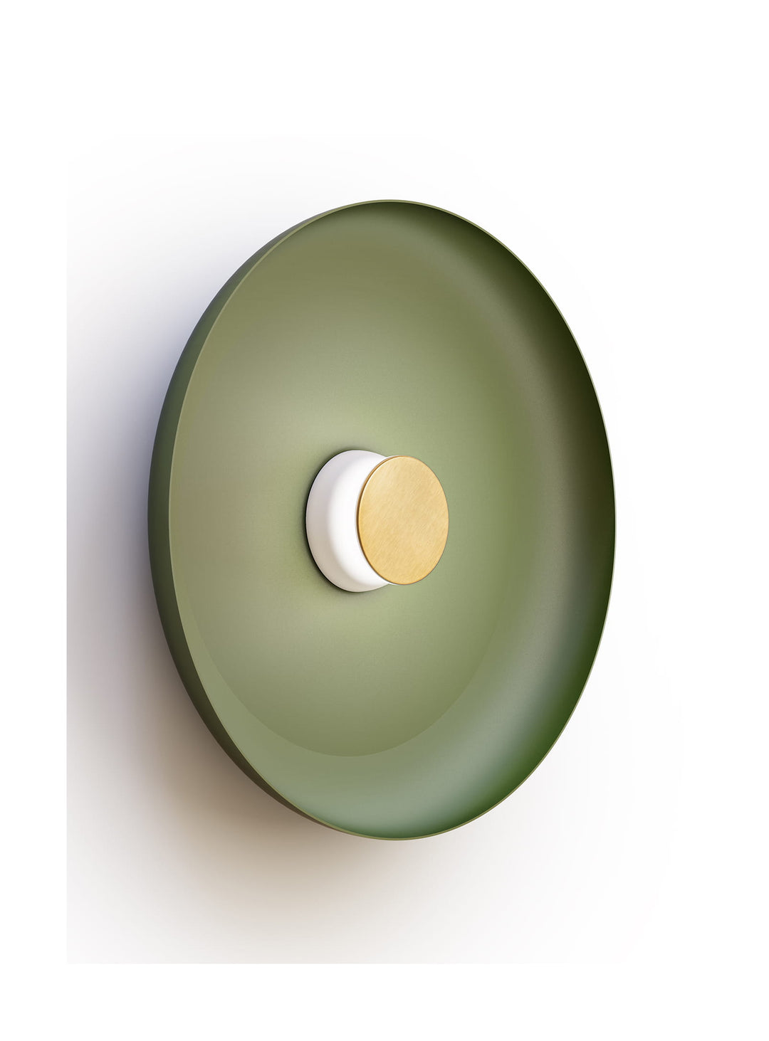 Applique murale Pablo Designs Totem, design premium avec lumière indirecte et halo central.