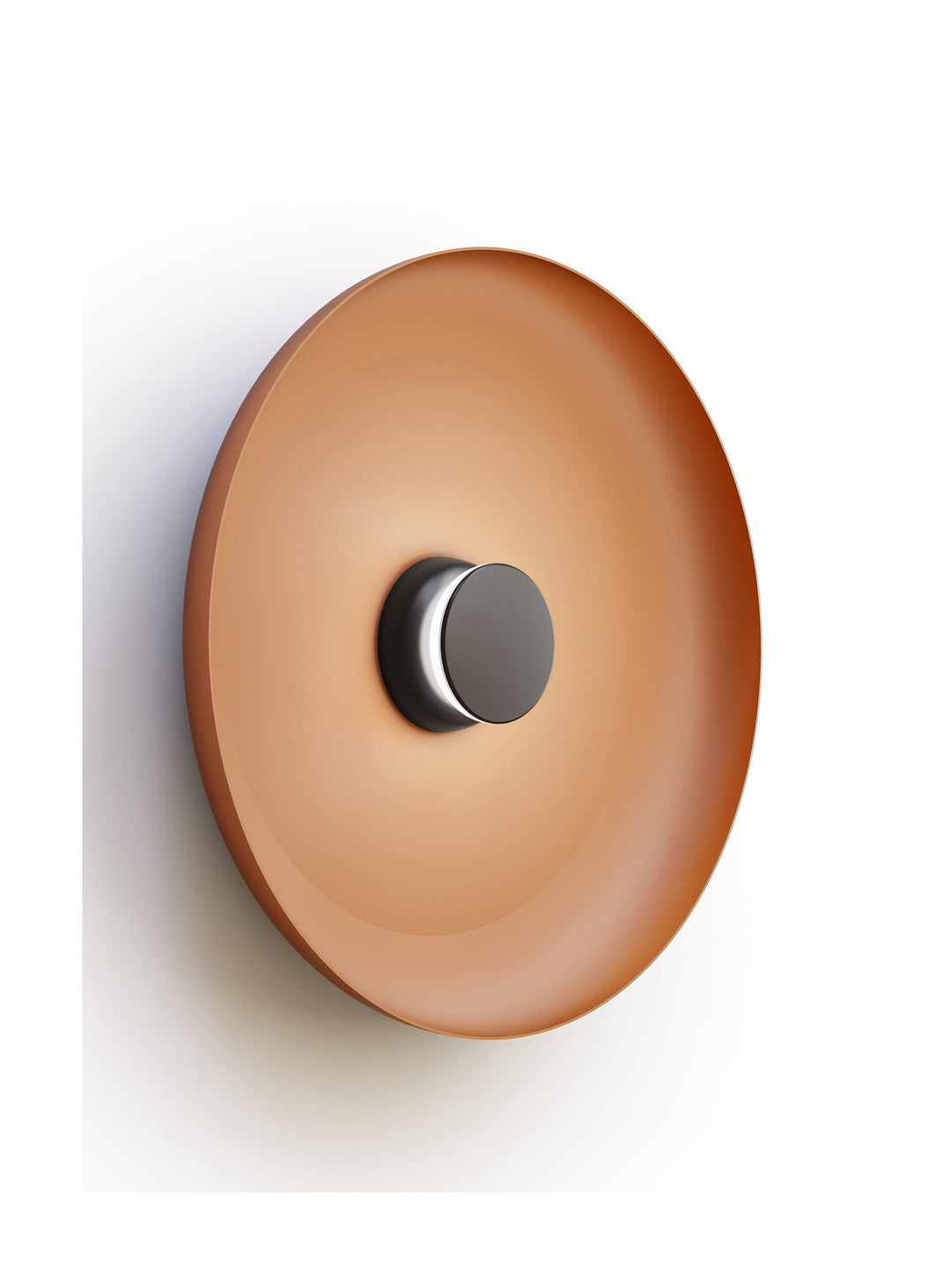 Applique murale Pablo Designs Totem, design mural graphique et finition Terracotta.