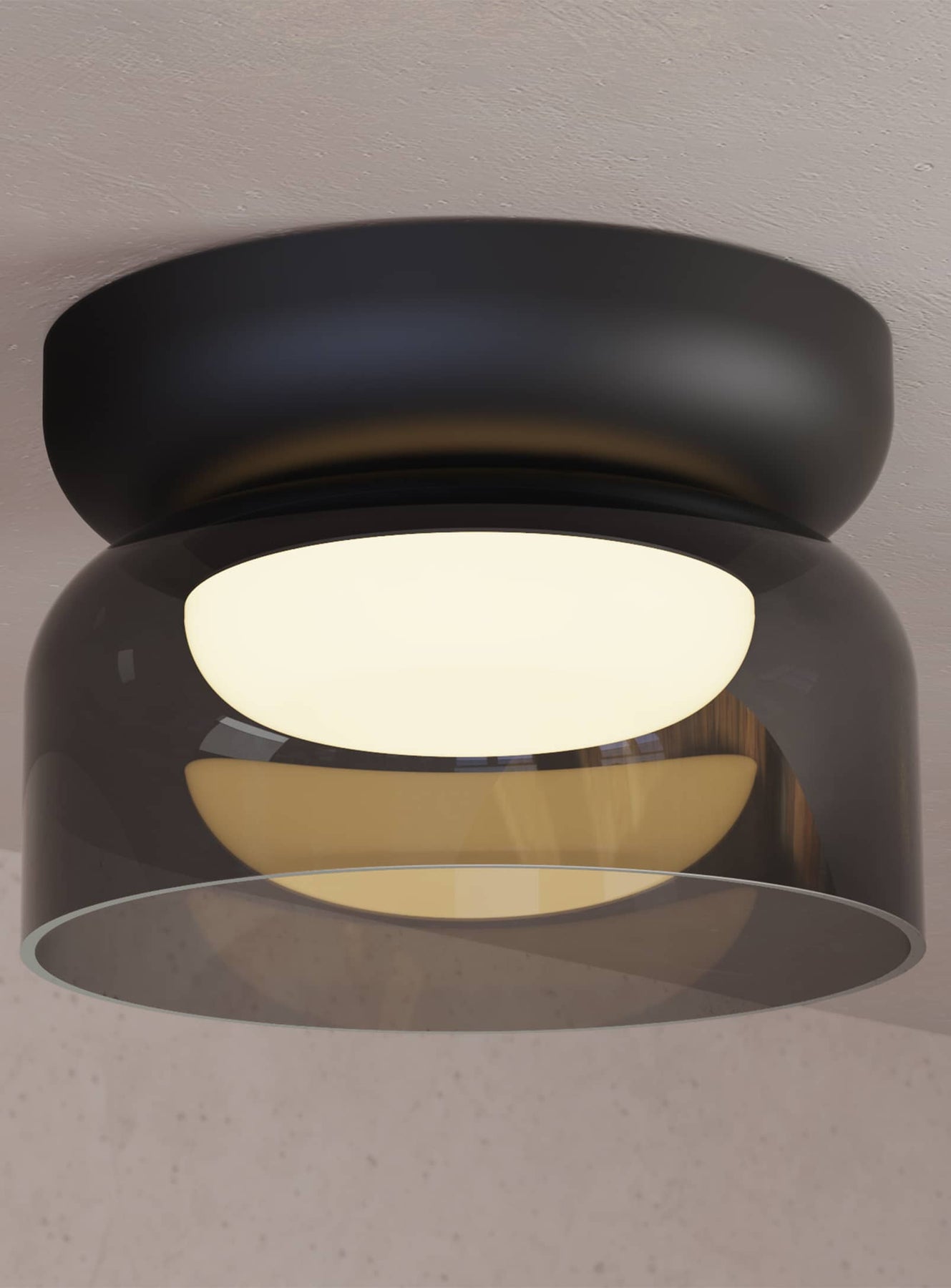 Totem Mini Flush: Ceiling Light - Pablo Designs – Nüspace