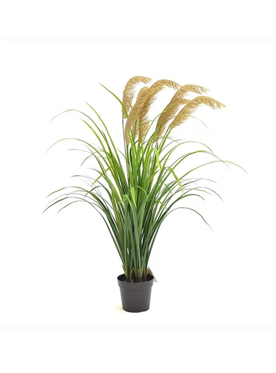 La plante artificielle Pampas apporte une touche bohème et naturelle sans entretien.
