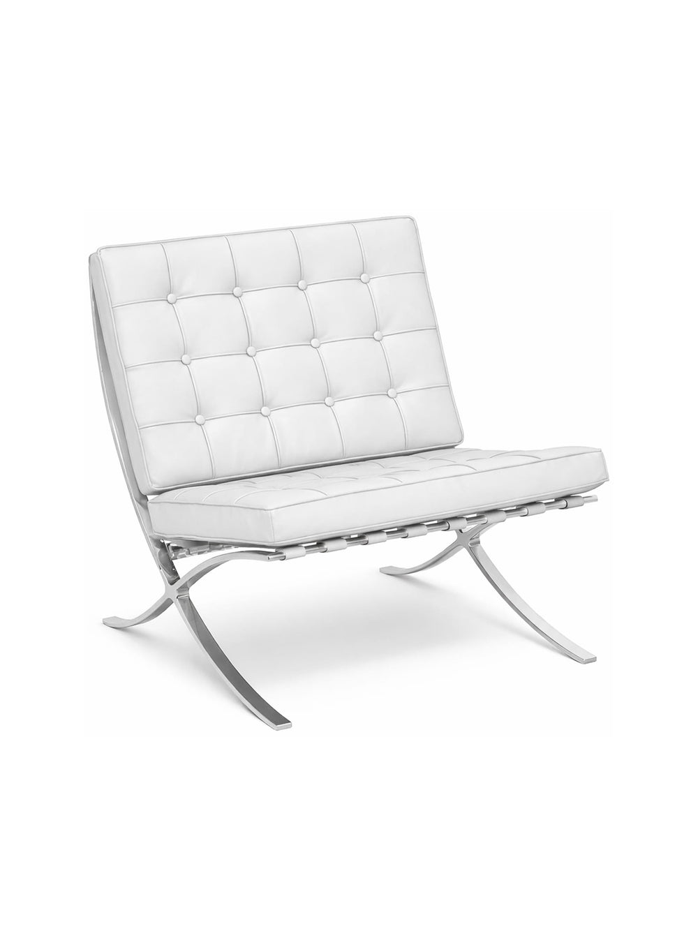 Craquez pour le fauteuil Pavilion, design sophistiqué et confort haut de gamme. blanc