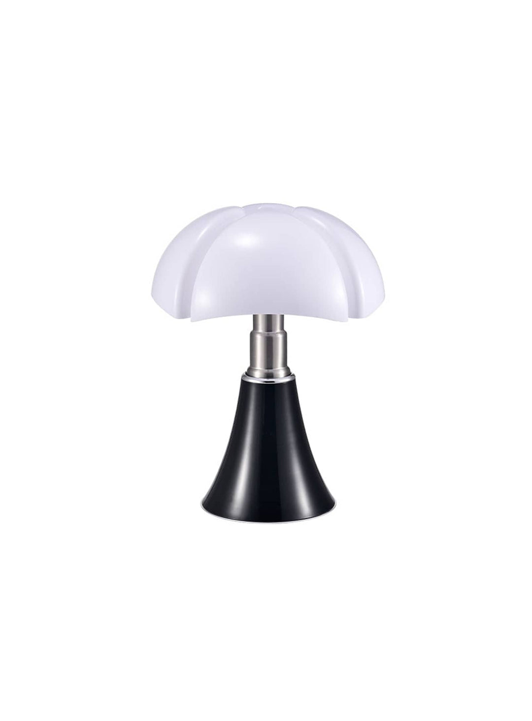 Lampe de table Pipistrello LED, éclairage chaleureux et basse consommation. noir