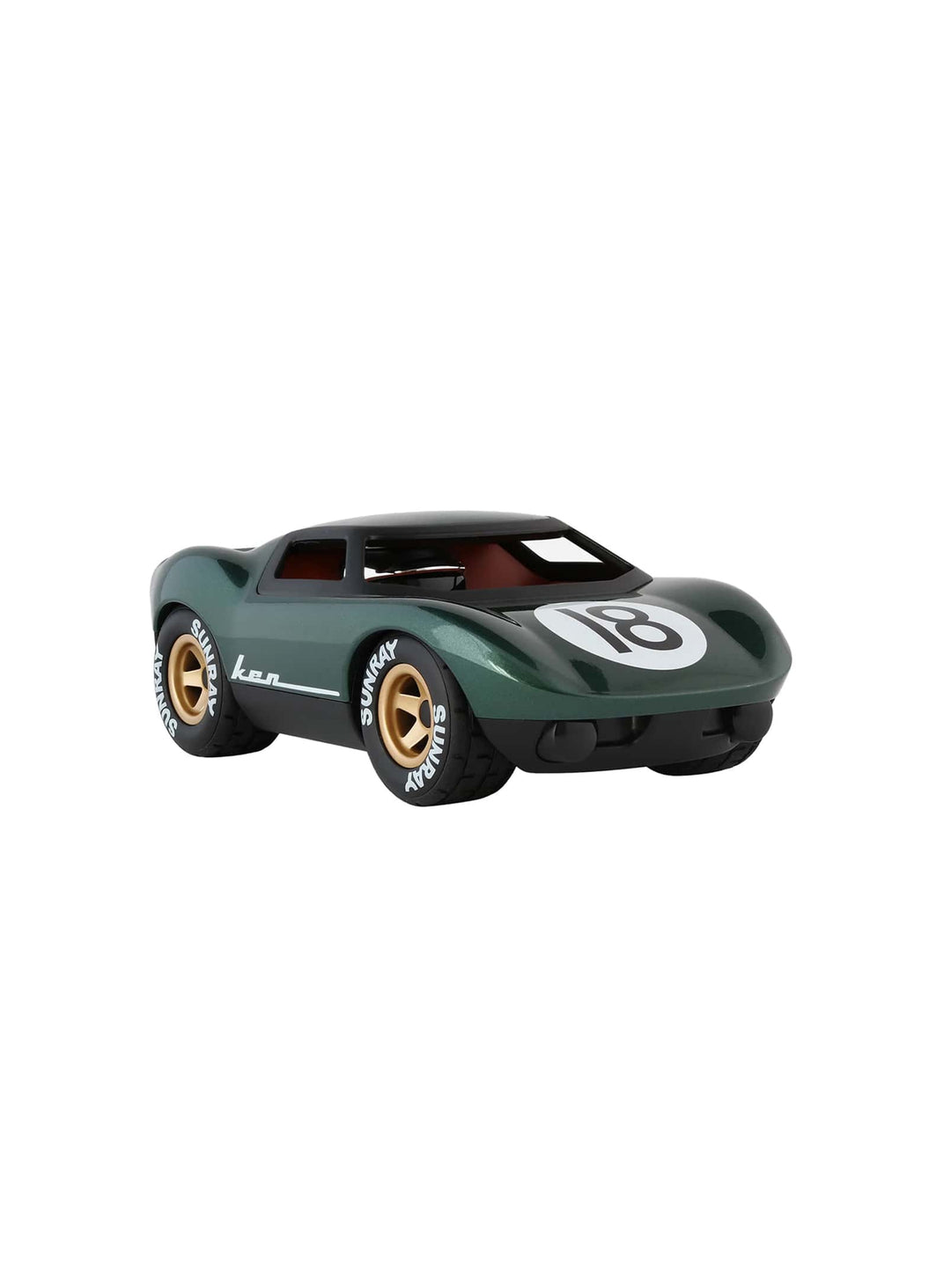 Voiture design Ken de Playforever : puissance et style intemporel. Vert.