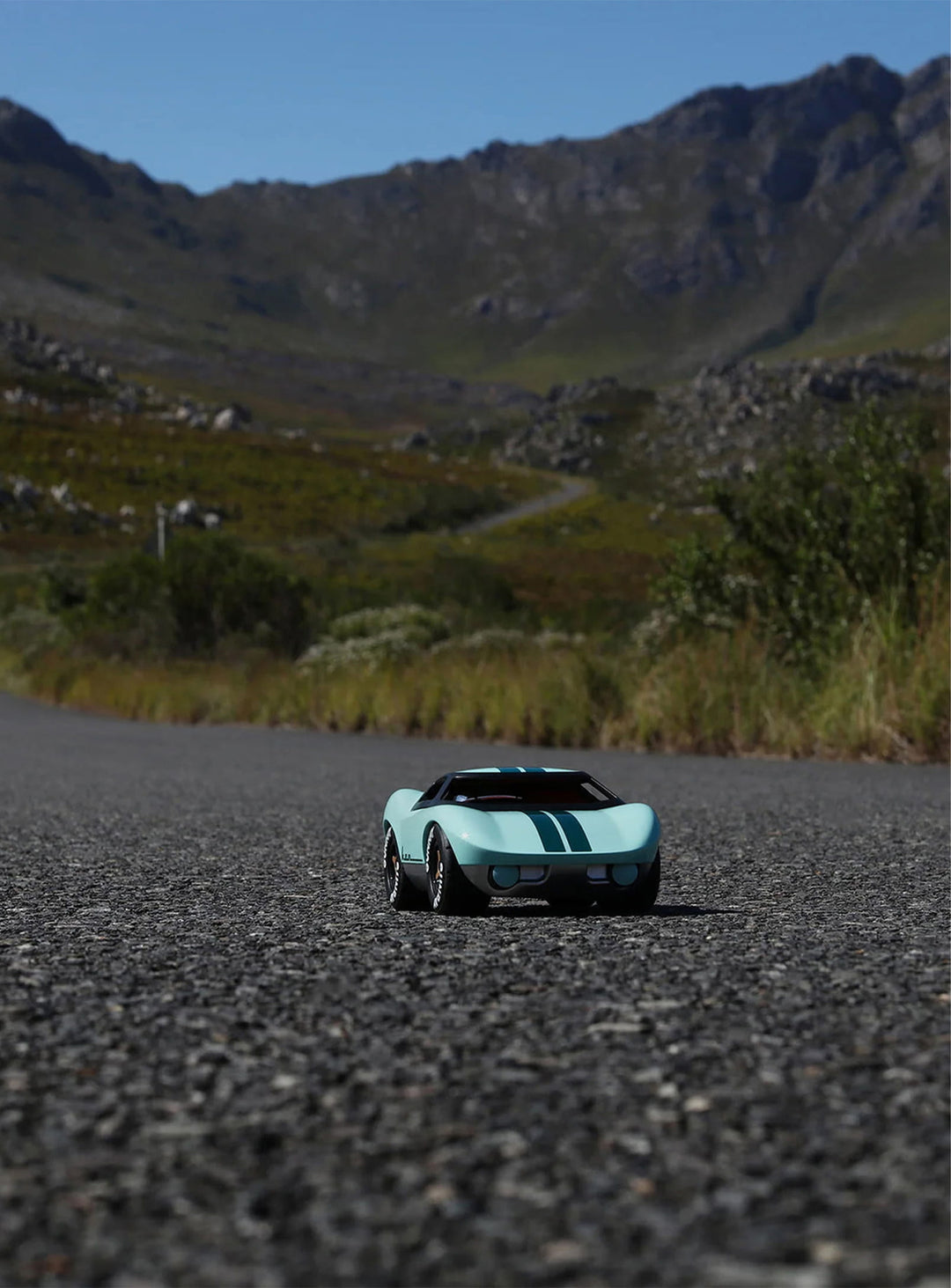 Voiture Ken Playforever : esprit d’endurance et allure légendaire. Menthe.