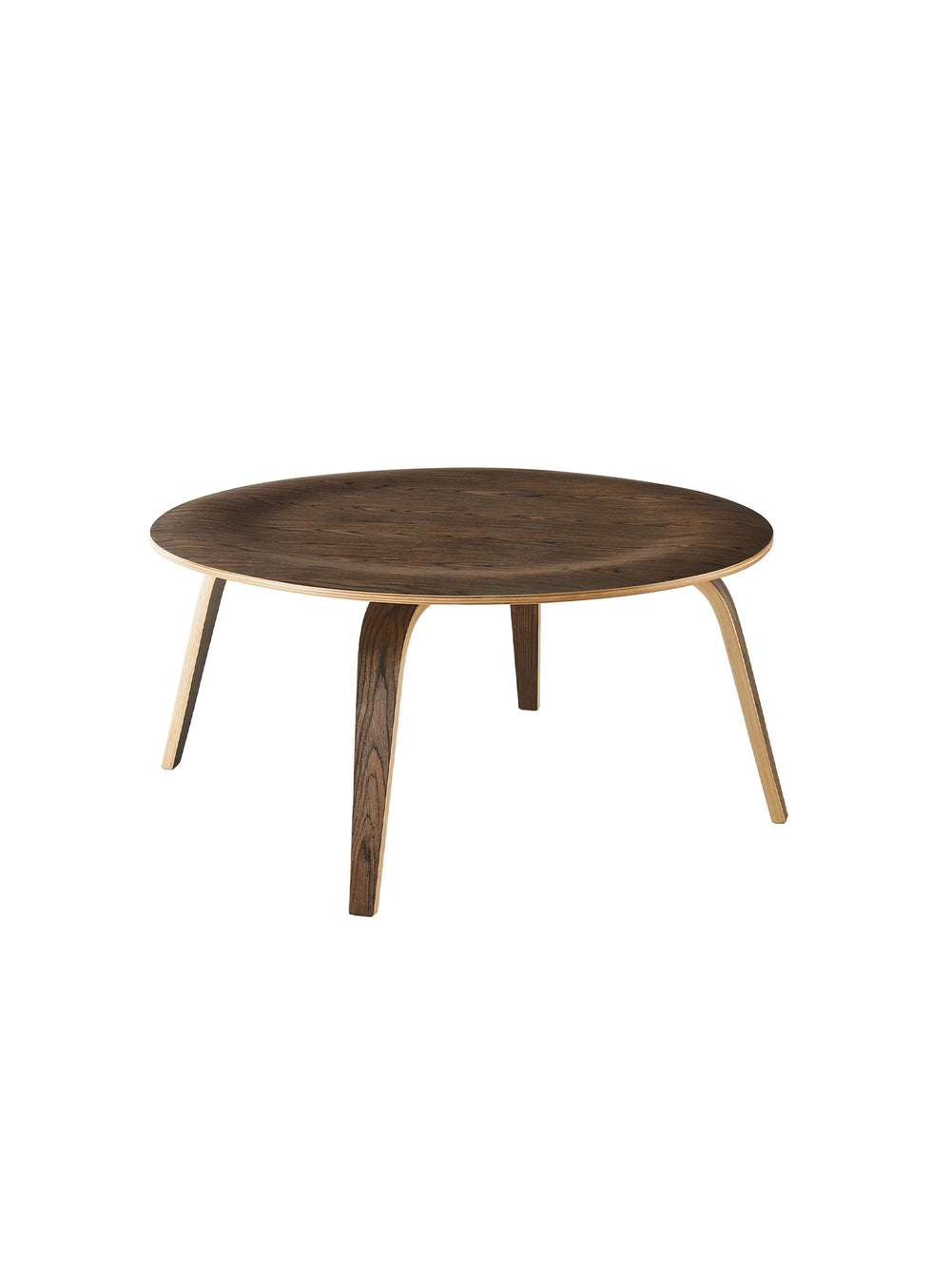 Table à café Plywood en contreplaqué moulé, élégance organique pour votre salon.