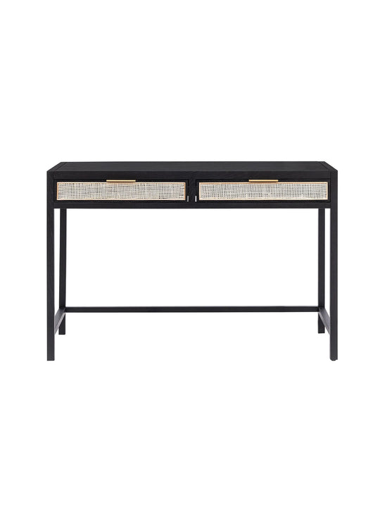 Le bureau Rattan apporte texture, douceur et élégance à votre intérieur. noir