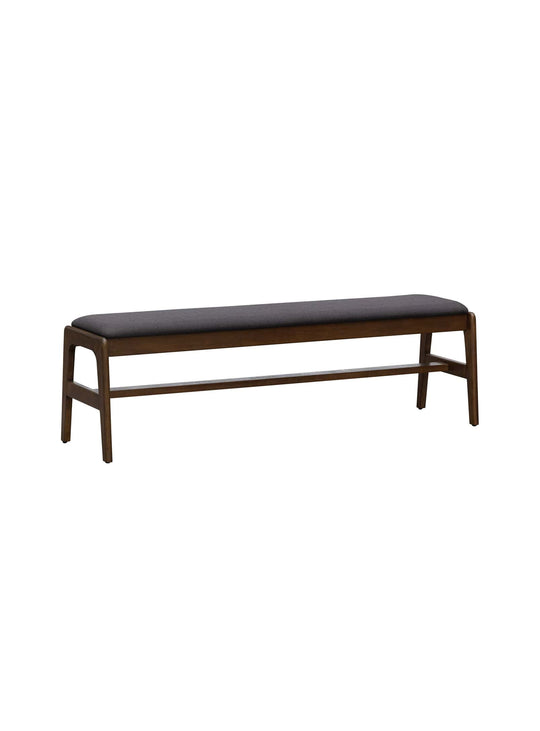 Remix : banc artisanal stable et élégant pour tout intérieur. Gris.