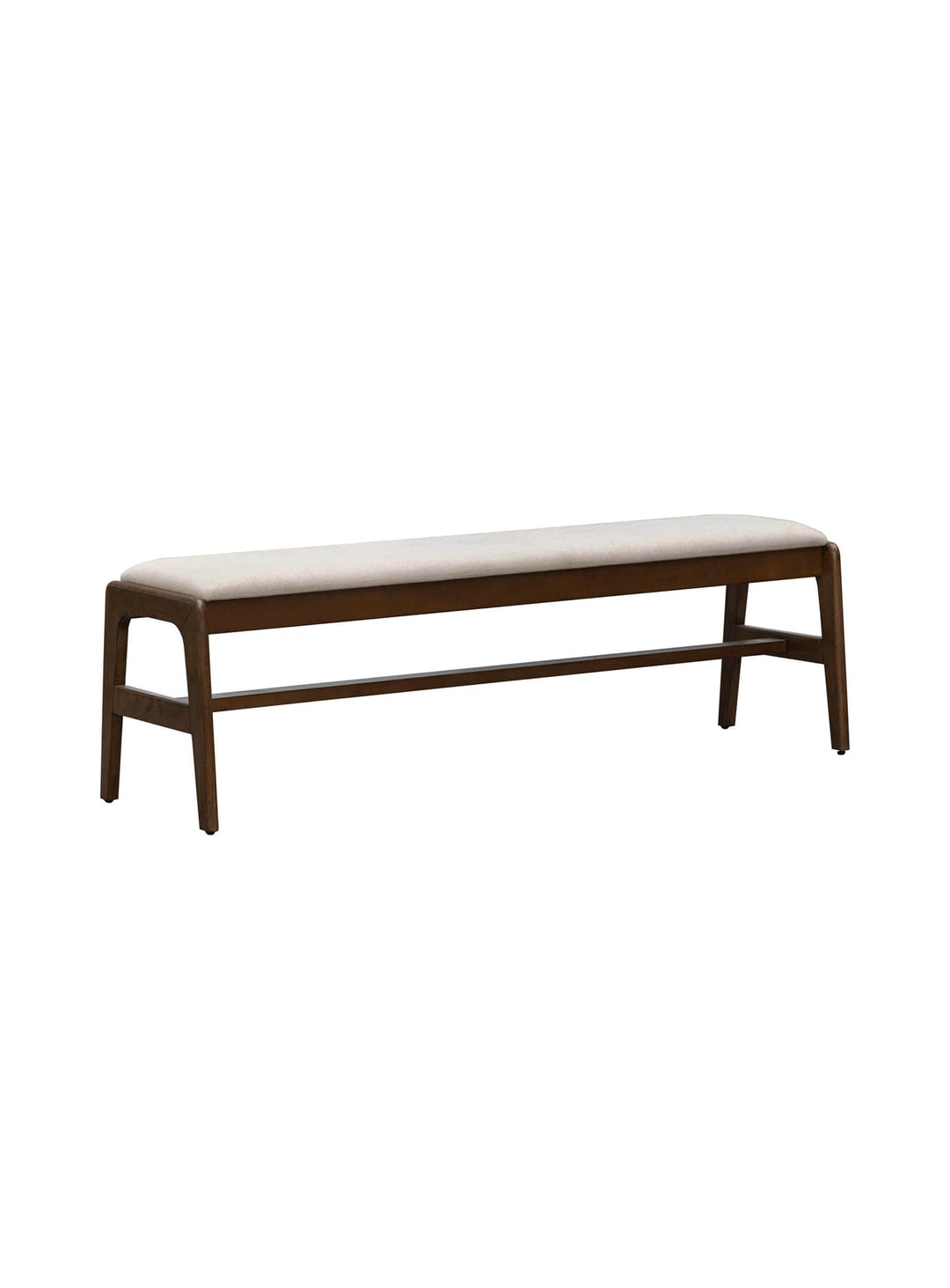 Banc Remix : design mid-century et chaleur scandinave. Creme.