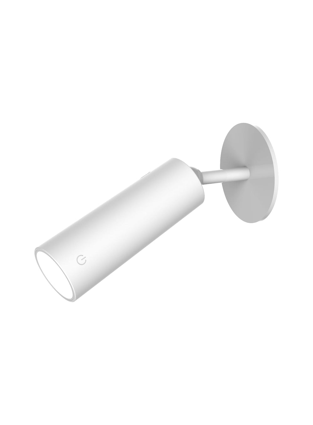 Applique murale Roll Newgarden : lampe design rechargeable, lumière douce et moderne. blanc