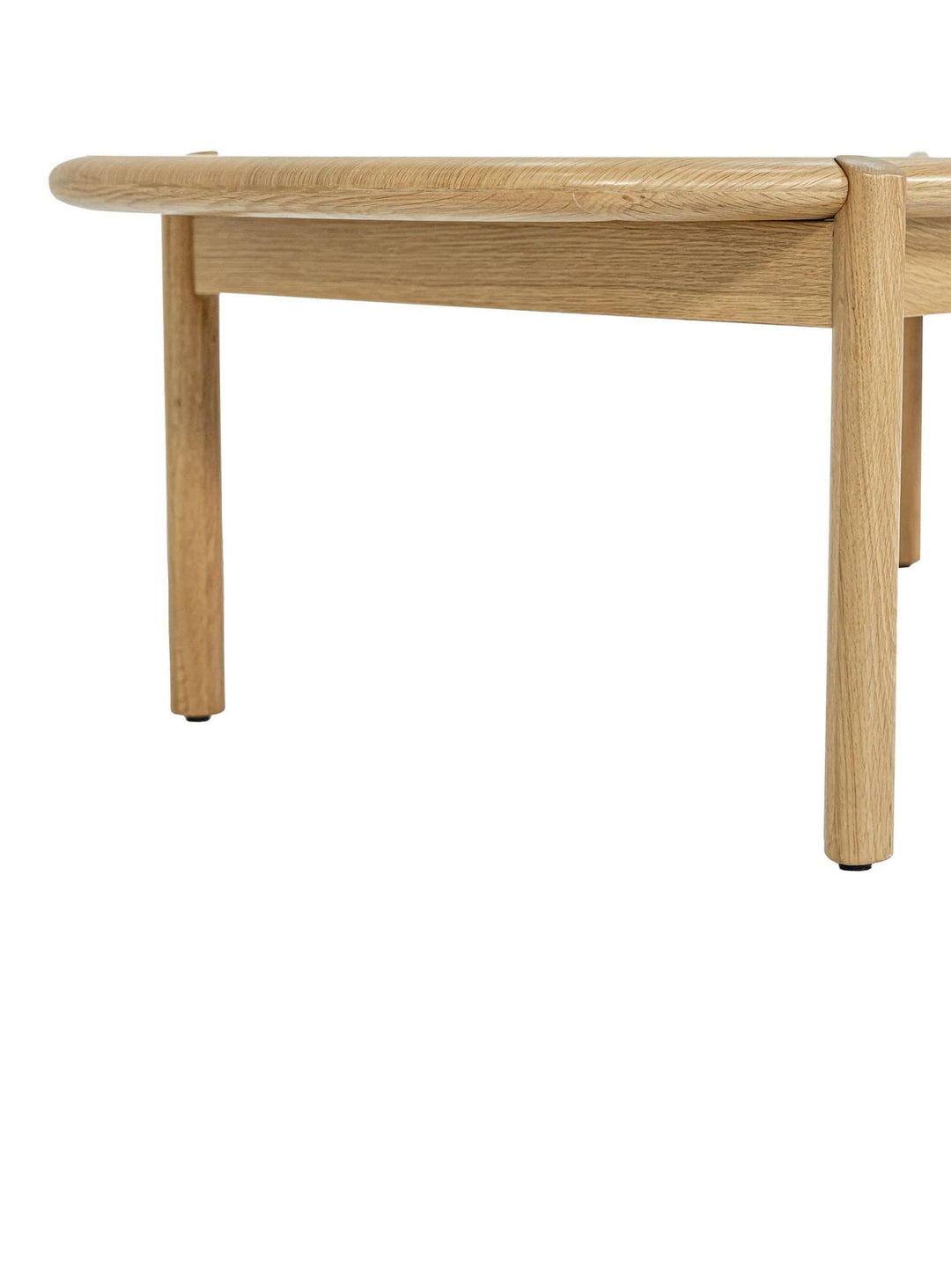 Table à café Runway : silhouette douce et conviviale.