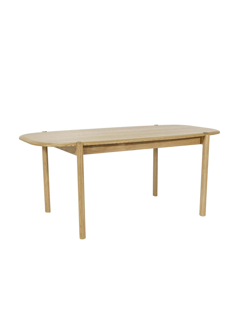 Runway : table de salle à manger chic et durable en chêne clair. petit.