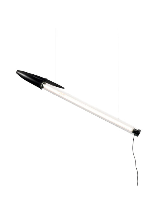 Lampe Seletti BIC : un design ludique qui revisite un objet du quotidien. noir