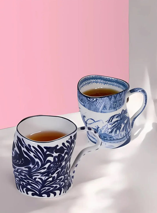 Tasse Classics on Acid Seletti x Diesel Living : tasse moderne, porcelaine revisitée. ruins