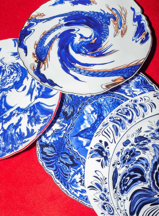 Assiette Classics on Acid Seletti x Diesel Living : assiette moderne et créative.