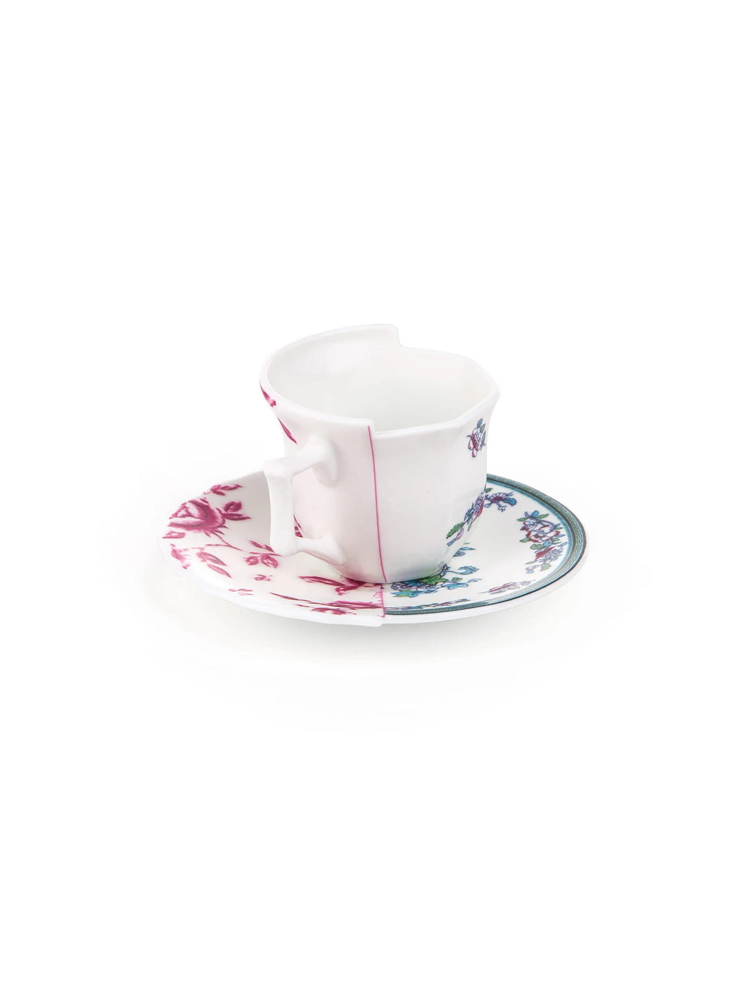 Tasse à café Hybrid de Seletti, porcelaine Bone China au design signé Ctrl-Zak. leonia